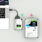 BENFEI SATA to USB Cable, BENFEI USB 3.0 to SATA III Hard Driver Adapter Compa