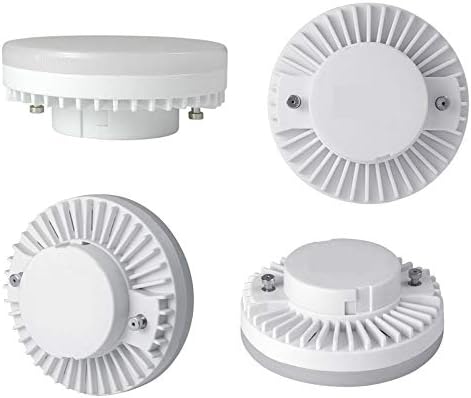 GX53 LED Bulbs 2 Pack 7W 700 Lumens 3000K Warm White CFL Replacement Puck Light