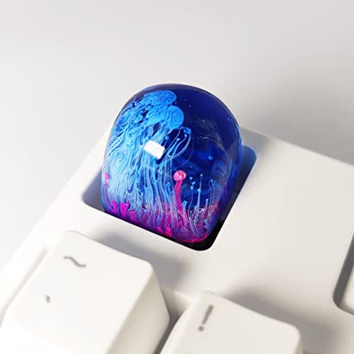 Backlit Esc Keycap Resin Handmade - Gaming Keyboard Keycap Oem Profile Keycap Keycap Replacement For Mechanical Keyboard Mx Switch Diy Decoration