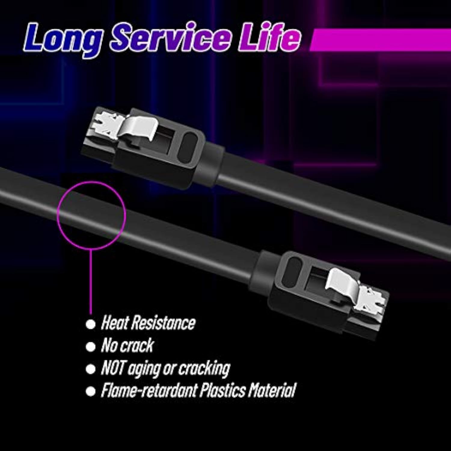 Cables Iii Ssd Data Cable 6.0 Gbps Power Splitter Cable 4 Pin To Dual 15 Pin H