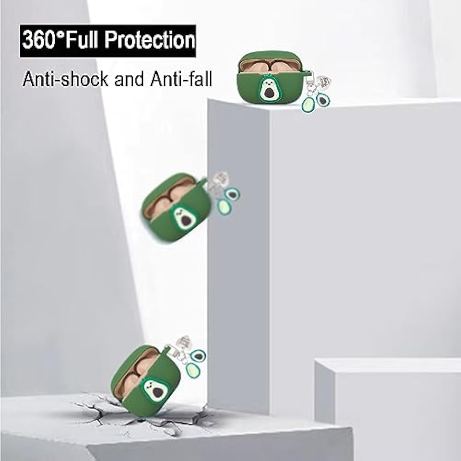 Case Compatible With Jbl Vibe Beam/Vibe 200Tws, Silicone Anime Astronaut Portable Shock Compatible With Jbl Vibe Beam Earbuds Case With Pendant For Man