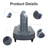 Adapter For Dewalt 20V Battery Compatible With For Dyson V6 Vacuum Cleaner, For Dewalt 20V Battery Series, Replacement For Dyson V6 Series Vacuum Cleaner Installation Parts.Only Battery Adapter