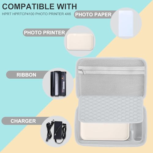 Hard Case Replacement For Hprt Photo Printer 4X6 Instant Portable Photo Printers For Home Use Case Only(Pink)