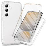 Clear Protective Case and Screen Protector for Samsung Galaxy S25 Plus 5G