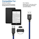 Micro Usb Cable For Fire Tablet Hd 7 8 10 4Th 5Th 6Th 7Th Generation,E-Readers,Micro B Charger For Samsung Galaxy Phone Braided Fast Charging Cord 6Ft