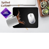 3-Pack Mouse Pads, Non-Slip Rubber Base, Waterproof Smooth Surface For Office, Home & Gaming, 10.3 X 8.4 Inches, Black