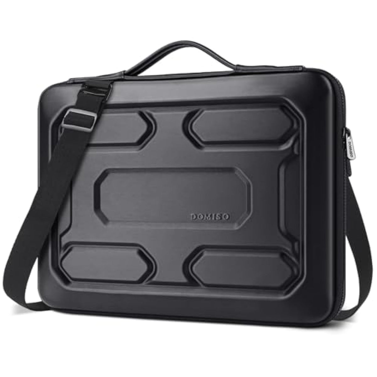 17 Inch Laptop Sleeve Shoulder Bag Shockproof Computer Bag Waterproof Eva Protective Carrying Case For 17.3" Msi Gs73Vr Stealth Pro/Lenovo Ideapad 321/Hp Envy 17/Lg Gram 17"/Rog Strix Gl702Vs