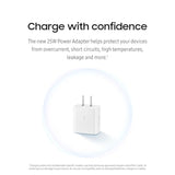 Samsung 25W Wall Charger Power Adapter with Cable, Super Fast Charging, Compact Design, Energy Efficient, Compatible with Galaxy and USB Type C Devices, Black