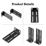Adjustable Rack Mount Ear For 17.3 Inch Switches, Compatible For Hp/Hpe/Procurve/Aruba/Officeconnect Network Switch