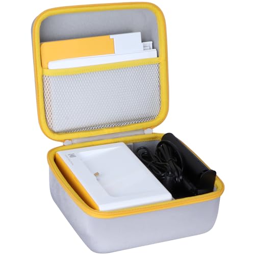 Hard Case Compatible With Kodak Dock Plus 4Pass / Kodak Dock Premium 4X6 Portable Instant Photo Printer(Off White Case)