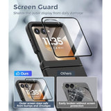 Motorola Razr 2026/2025/2024 Phone Case with Black Screen Protector