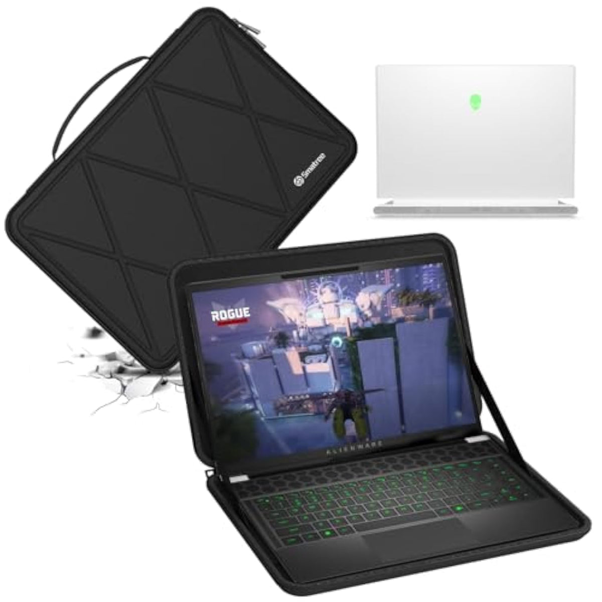 Smatree Hard EVA Protective Sleeve Case Compatible for 14 inch Dell Alienware x14 R2 Gaming Laptop, for 14.5 inch Acer Predator Helios NEO 14 Gaming Laptop, 14.5 inch Acer Nitro 14 AMD Sleeve (X8272)
