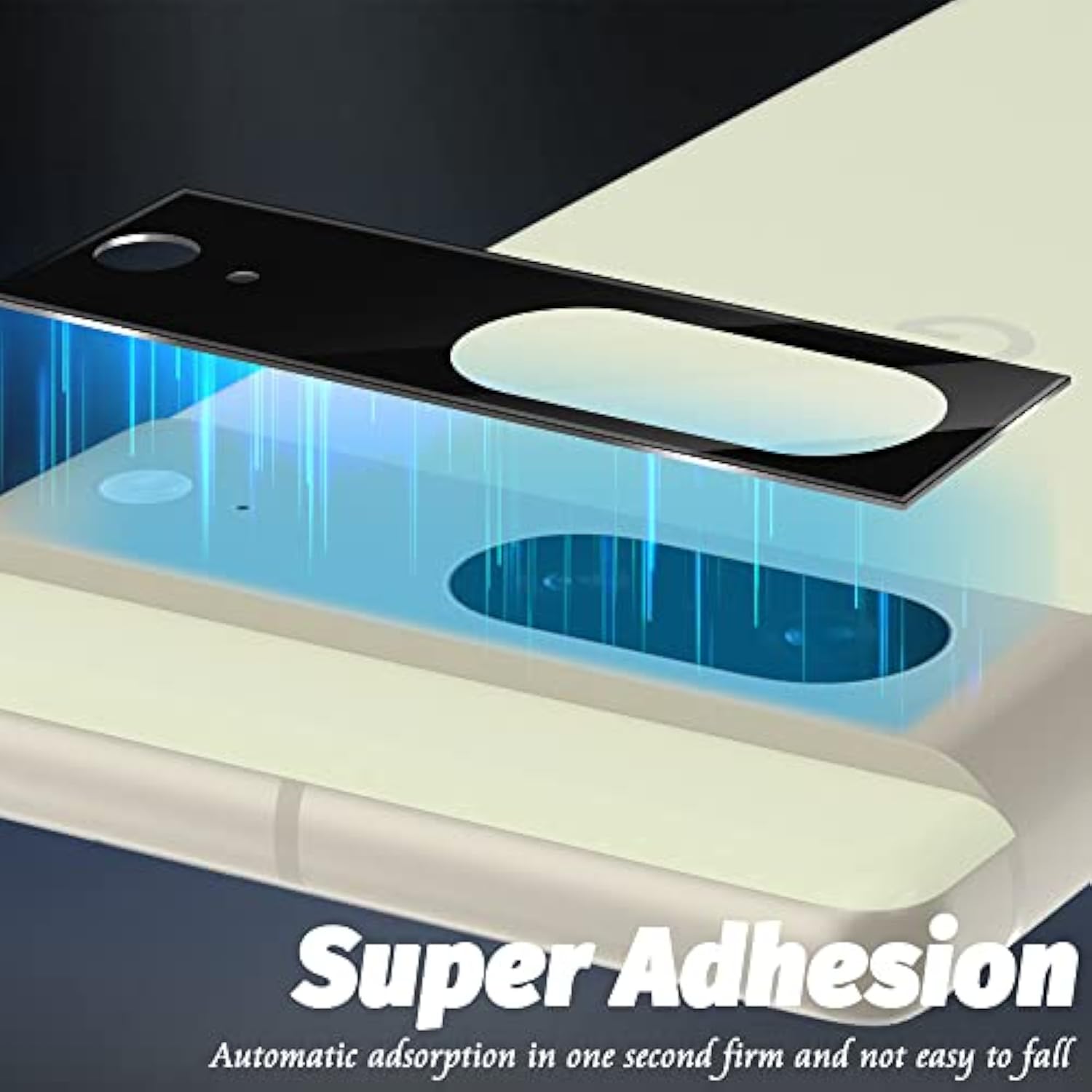 (3 Pack) Camera Lens Protector Compatible For Google Pixel 7 6.3-Inch, Protector De Cámera Tempered Glass 9 Hardness Hd Anti-Scratch Case Friendly Does Not Affect Night Shots