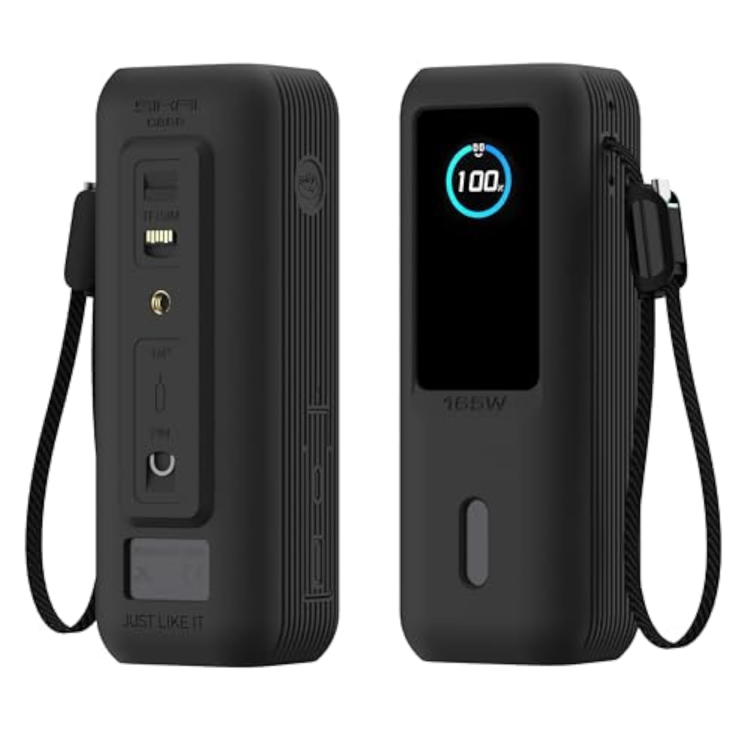 Anker Laptop Power Bank 25,000mAh 165W Silicone Protective Case with 1/4" Nut Hole, SD/SIM Card Storage, and Display Protection for Travel