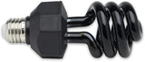 13W CFL Blacklight Bulb E26 Medium Base Spiral UV Black Light for Halloween Parties and Decorations