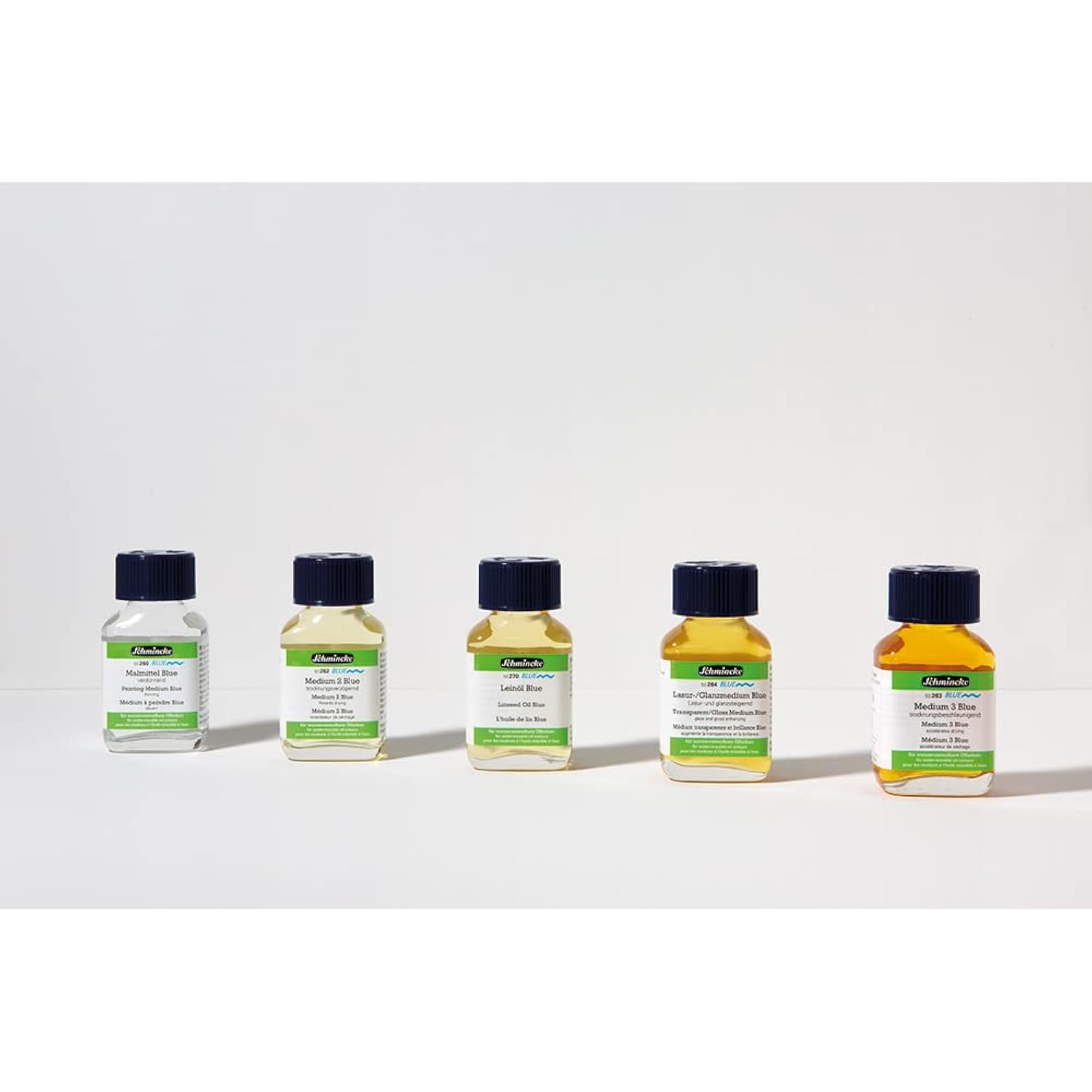 - Norma Blue, 50260025, Stain Blue, 60 Ml, Diluting Stain For Water-Based Oil Paints, Vegan