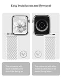 Braided Stretchy Band Compatible with  Watch Bands 38mm 40mm 41mm 42mm 46mm 44mm 45mm 49mm for Women Men, Nylon Sport Strap Solo Loop for iWatch
