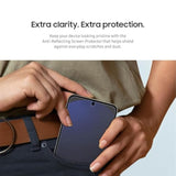 SAMSUNG Galaxy S24 FE Anti-Reflecting Phone Screen Protector, Front Display Protective Film Shield, Anti Scratch Protection, Dustproof, US Version, Transparent