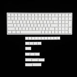124 Key White Blank Zda Xda V2 Keycaps Pbt Keycap For Mx Keyboard 104 87 61 Me