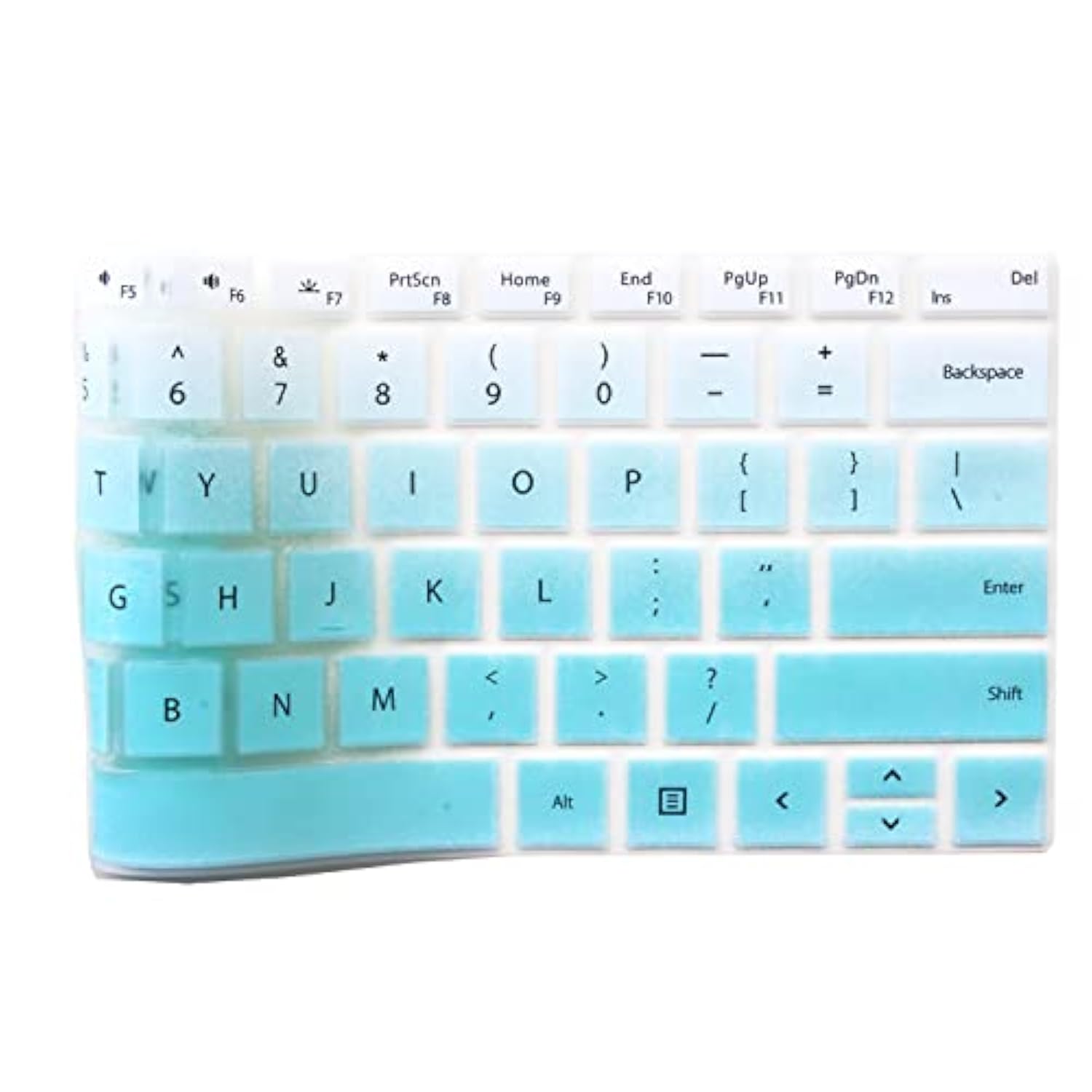 Silicone Keyboard Cover Skin Compatible With Microsoft Surface Pro X/Pro 8 / P
