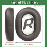 Backbeat Pro 2 Ear Pads Replacement Ear Cushions Compatible With Plantronics Backbeat Pro 2/Voyager 8200 Uc Headphones Earpads Ear Cups Parts (Brown)