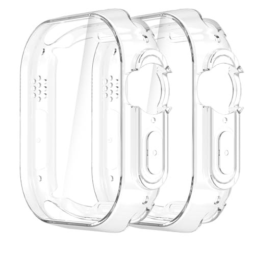 2PACK Soft Screen Protector Case Compatible with  Watch Ultra 3/Ultra 2/Ultra 49mm, Clear