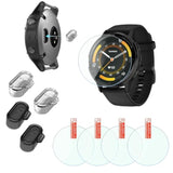 Clear Tpu Protective Film For Garmin Venu 3 Screen Protectors Bubble-Free Installation High-Definition And Charging Dust Plug?Pack Of 4+4??It'S Not Glass?