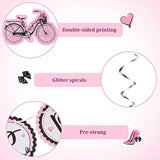 Paris Birthday Party Decorations Set, Eiffel Tower Themed Decoration For Oh La La Baby Shower, Paris Banner Honeycomb Centerpiece Cutout Hanging Swirl Decoration For Theme Party Supplies