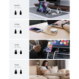 4 In 1 Multi Charging Cable [Carry Anywhere] [Fast Charge All Devices] 60W Pd
