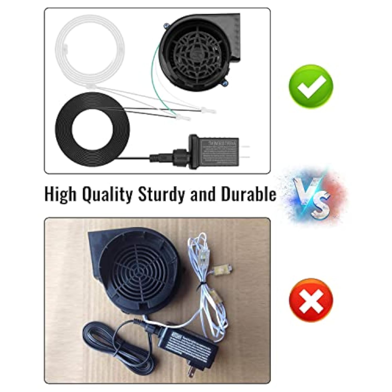 Air Blower For Inflatables Replacement Fan Blower Motor For Garden Yard Christmas Inflatable Decorations, Portable Fan B