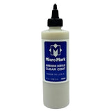 Micro-Mark Airbrush Acrylic Clear Coat – 8 oz Water-Based Matte Sealer for Models, Miniatures, and Crafts – Spray-On Finish for Durable, Professional Results