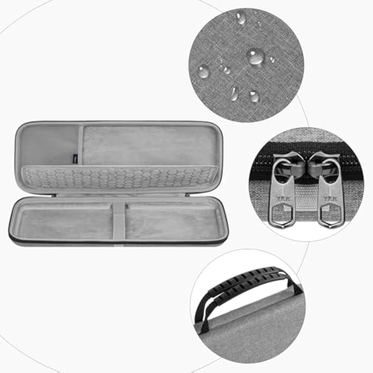 Geekria Hard Carrying Case Compatible with APPL Magic Keyboard Numeric Keypad