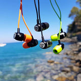 Ludos Clamor Wired Earbuds in-Ear Headphones, 5 Years , Earphones with Microphone, Noise Isolating Ear Buds for School, Kids, Women, Small Ear