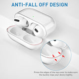Compatible Airpods Pro 2Nd/1St Generation Case Clear With Cleaner Kit, Soft Tpu Airpods Pro 2 Gen Case Protective Cover Shockproof Ipods Pro 2 Case For Airpods Pro Gen 2Nd/1St 2023/2022/2019