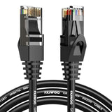 Rj45 Cat-6 Ethernet Patch Cable, 1Gpbs Transfer Speed, Gold-Plated Connectors,