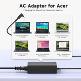N15Q8 Laptop Charger For Acer Chromebook Cb3 Cb5 Cb3-431 Cb3-532 Cb5-132T 15 C