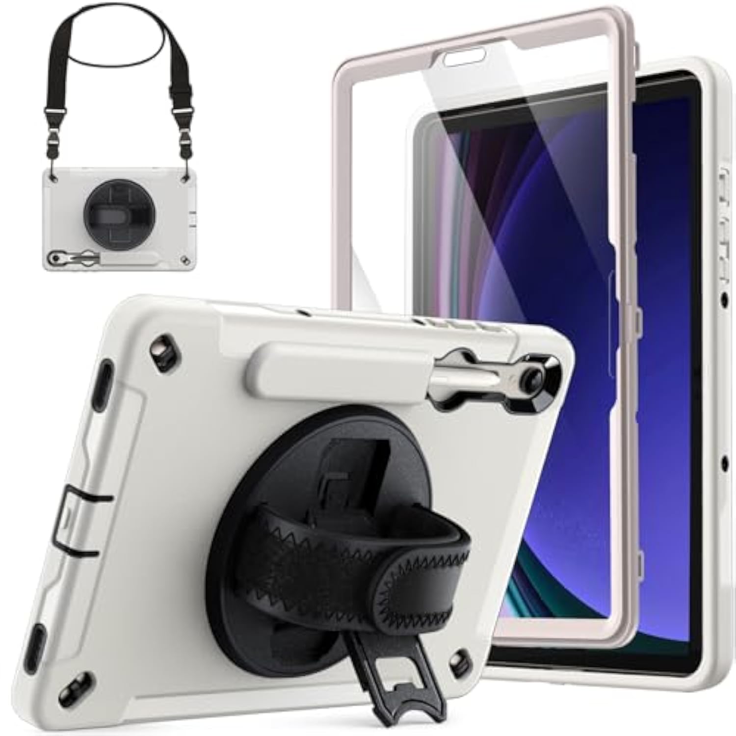 JETech Case for Samsung Galaxy Tab S9 11-Inch with Built-in Screen Protector a