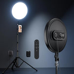 Large Ring Light With 72" Tripod Stand, 6500K Full-Screen Selfie Ring Light For Live Stream, Youtube, Tiktok, Video Recording, Photography, Ring Light Tripod For Iphone/Phone With Remote