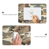 Duck Camo Camouflage Gaming Mouse Pad Large Mousepad Extended Computer Keyboard Desk Pad Non-Slip Desk Mat For Work Office, 31.5 X 15.7 In