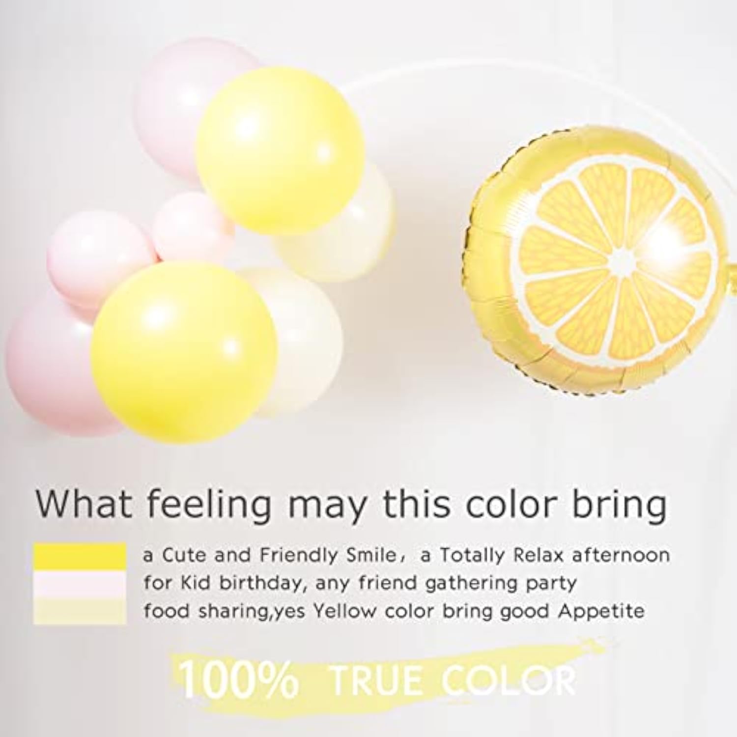 Pastel Yellow Balloon Garland Kit 127Pcs Lemon Balloon Arch For Baby Shower Lemonade Party Main Squeeze Bridal Shower Decorations