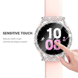 Soft Tpu Case For Galaxy Watch 5 & Galaxy Watch 4 40Mm Screen Protector Case, Bling Crystal Diamond Protective Bumper For Samsung Galaxy Watch 4 5 40Mm (3 Packs, Rose Gold/Pink/Clear)