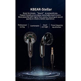 Kbear Stellar 1Dd Hifi Earbud Headphone, Wired Earphone Stereo Headset Compati