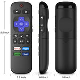Replacement Remote Control Compatible for Roku TV, for TCL Roku/Hisense Roku/Onn Roku/Sharp Roku/Philips Roku/Westinghouse Roku TVs (Not for Roku