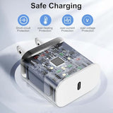 Iphone 16/15 Pro Charger Fast Charging,2Pack 20W Usb C Fast Charger Block 6Ft Usb C To C Charging Cable Cord For Apple Iphone 16 Pro Max/16E/16/15/15 Pro/15 Pro Max/15 Plus,Ipad Air/Pro 13/12.9/11Inch