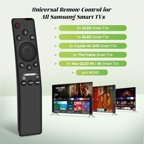 Voice Remote Control for Smart TV Replacement for All 2018-2025  Smart TVs with Original -TV-Remote Frame, Neo QLED, OLED,