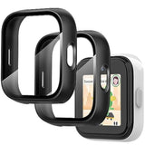2 Pack Case Compatible With Tmobile Syncup Kids Watch Screen Protector, Hard Pc Case With Tempered Glass For Syncup Kids Watch Accessories Black