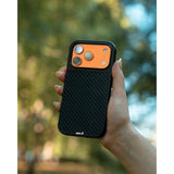 For Iphone 17 Pro Max Case, Compatible With Magsafe - Limitless - Protective Carbon Fibre Cover For Iphone 17 Pro Max - Shockproof, Full Camera Protection, Anti-Scratch Back, Black