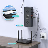 Starlink Mini Poe Splitter Adapter Kit180W Gige Passive & Esd Protection, Stalink Mini Dc Power Kit With Usb C Power Outputs And Dc Step-Up Converter, Ac 110-260V To Dc 48V/3A For Star Link Mini Dish