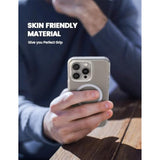 Magnetic Case For Iphone 16 Pro Max, For Magsafe - [Clear & Anti Yellow][Military Grade Drop Protection][Scratch-Resistant] Tpu Slim Magnet Protective Cover Case, Only Iphone 16 Pro Max 6.9"