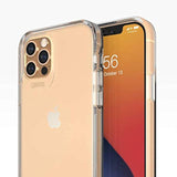 ZAGG Gear4 Crystal Palace Clear Case with Advanced Impact Protection [ Approved by D3O ], Slim, Tough Design for iPhone 12 Pro, iPhone 12 – Clear